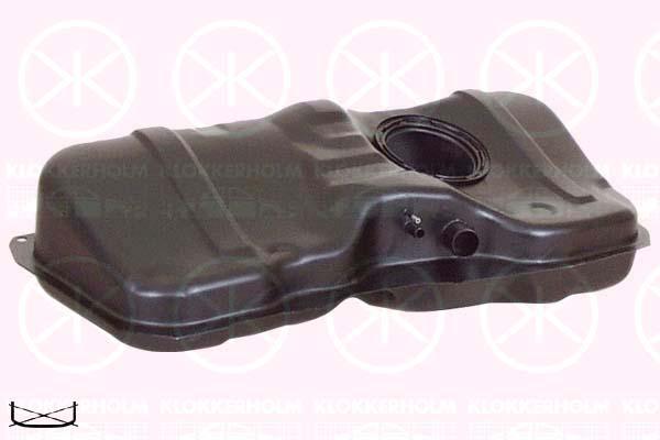 Бак топливный (дизель) 93-00